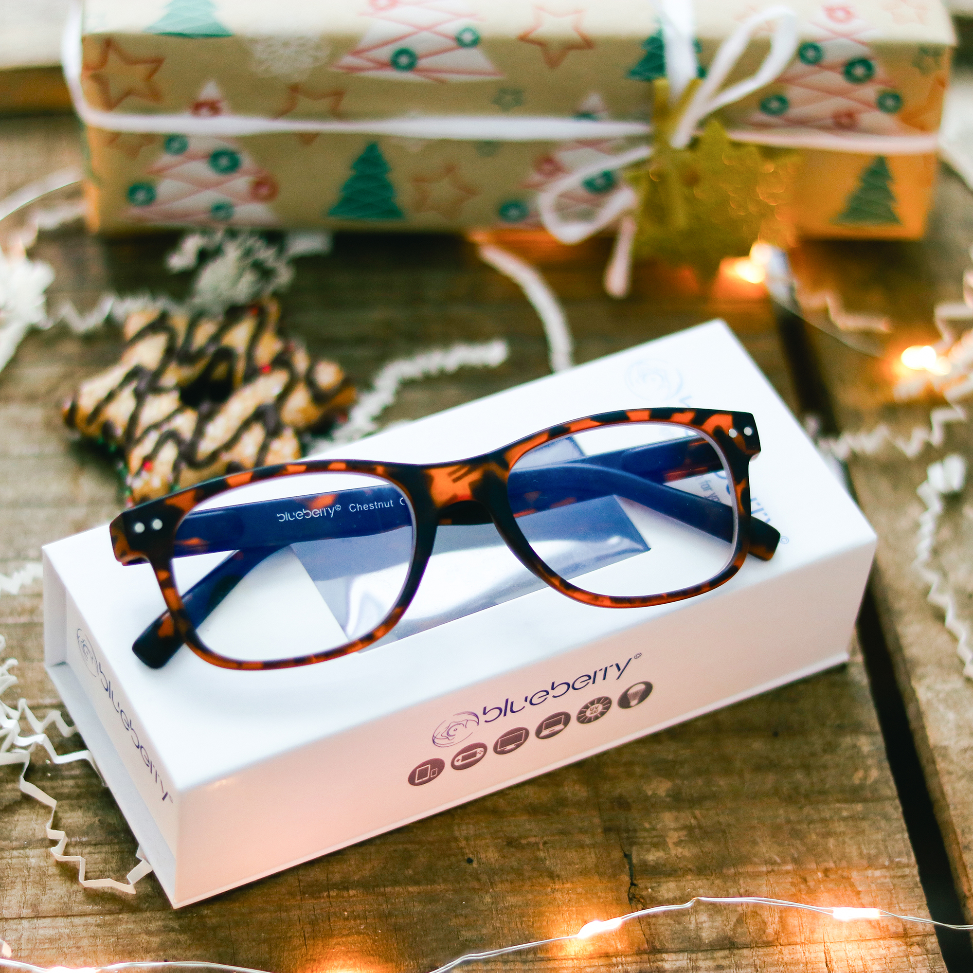 Cadeau idéal lunettes Blueberry