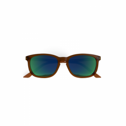 lunettes de soleil marron XL